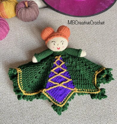 Witchy Lovey Orange Hair Crochet pattern by MBCreativeCrochet