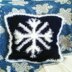 Fluffy Snowflake Cushion