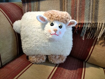 Sheep and Alpaca cushion #2