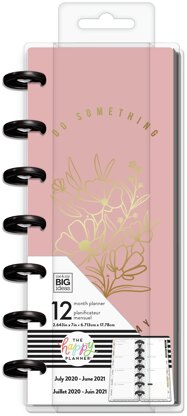 Happy Planner 12-Month Dated Skinny Mini Planner - Something Good Today, July 2020