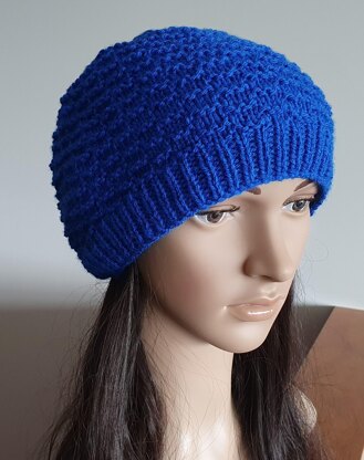 Ashley - seamless textured beanie