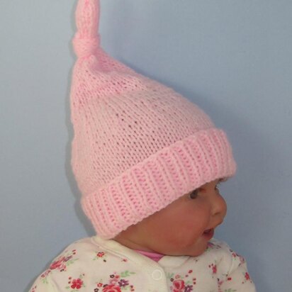 Baby Topknot Pixie Hat