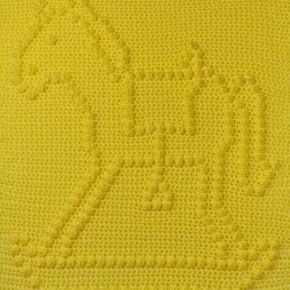 Rocking Horse Baby Blanket