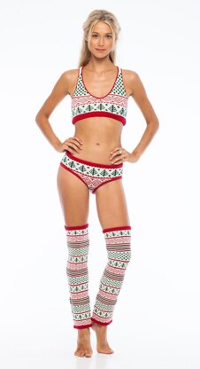 Vintage Christmas Panty