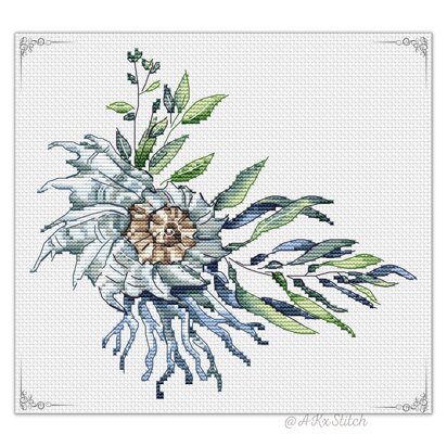 Seashell Cross Stitch PDF Pattern