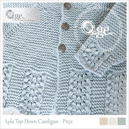 Lyla Top Down Cardigan - P252