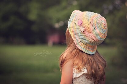 Crochet Sun Hat, Bucket Hat