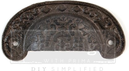 Prima Marketing Re-Design Cast Iron Pull 2/Pkg - Vesta Regal 4.1"X2"