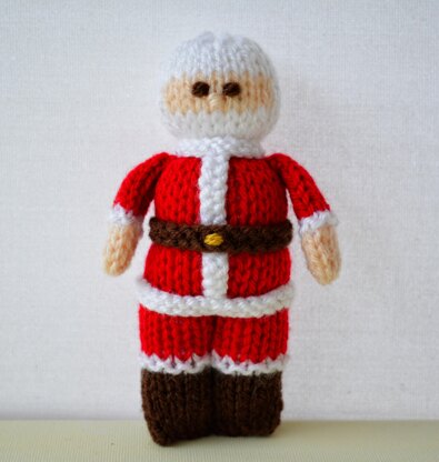 Santa Claus Doll Knitting Pattern - Toy Knitting Pattern