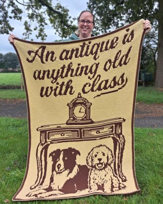 Timeless Tails | Antique and Dog Blanket