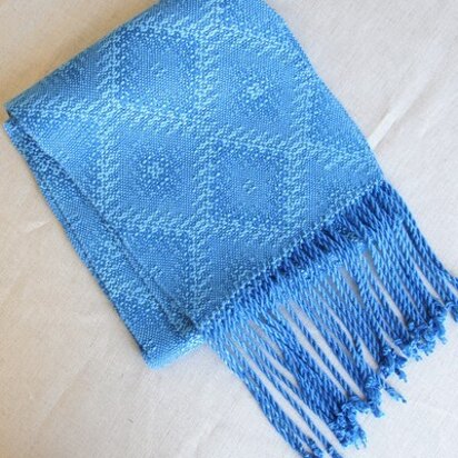 Valley Yarns #72 Advancing 5-end Twill Scarf PDF