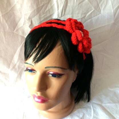 Baby Headband With Flower