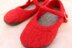 Mary Jane's Slippers - Felted Seamless Ballerinas