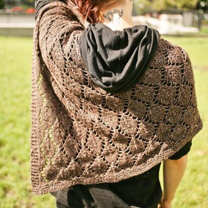 The Heartwood Cape - knitting pattern