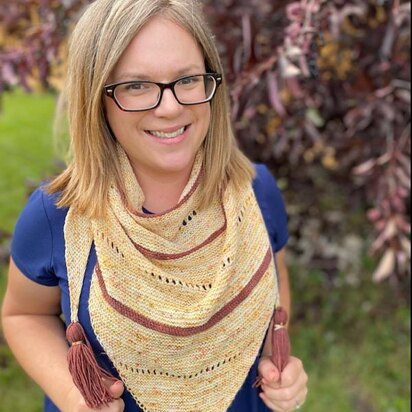 Golden Meadow - knitting pattern