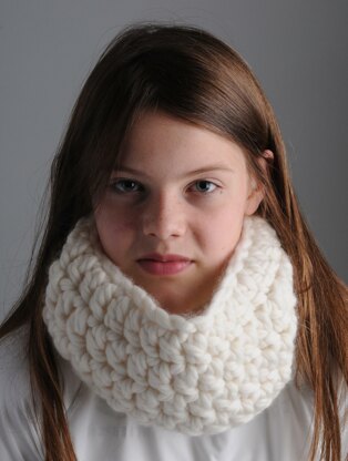 One skein crochet cowl