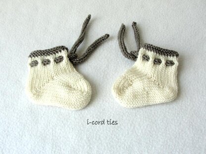Tiny Toes Baby Booties