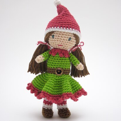 Elle the Elf amigurumi