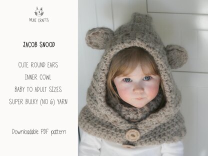 Jacob hooded cowl