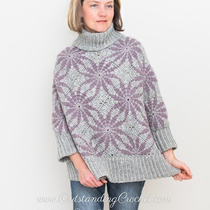 Morning Star Poncho Sweater