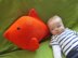 Goldfish Pillow or Large Toy