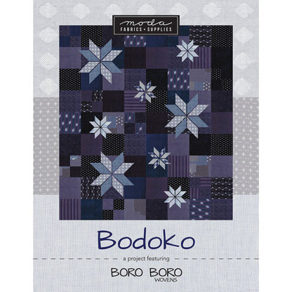 Moda Fabrics Boro Quilt - Downloadable PDF