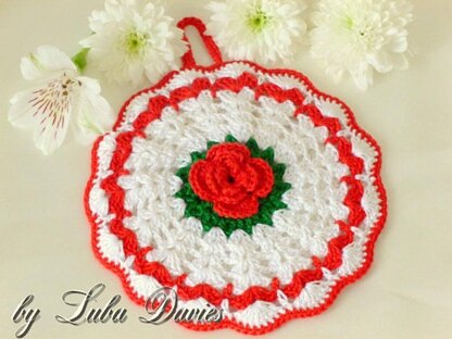 Pot Holder Rose