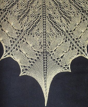 Summer Seashore Lace Shawl