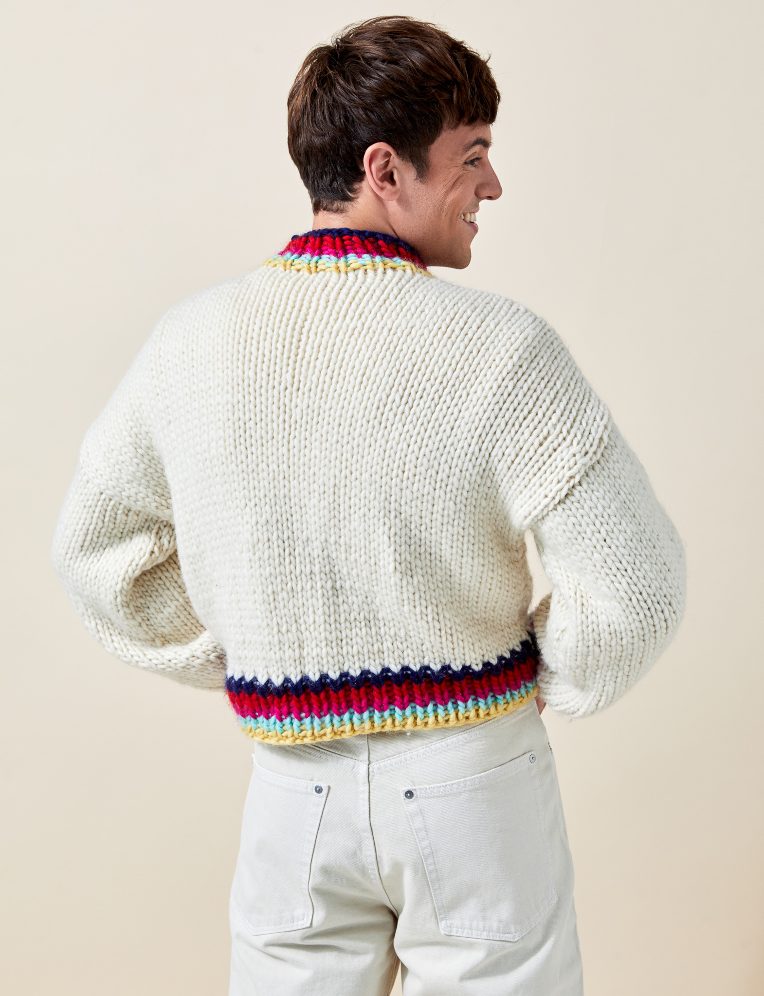Made with Love - Tom Daley Flamingo's Favourite XS Knit Jumper Knitting Kit - view 4