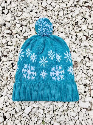 Floating Snowflake Hat