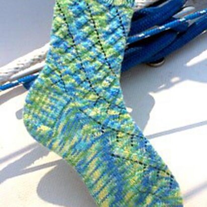 Roads Traveled Socks - knitting pattern