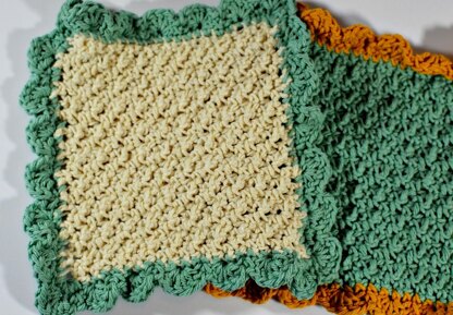 Scalloped Edge Dishcloth