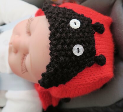 Ladybird Baby Car Seat Blanket