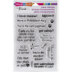 Stampendous Perfectly Clear Stamps - Cat Sayings