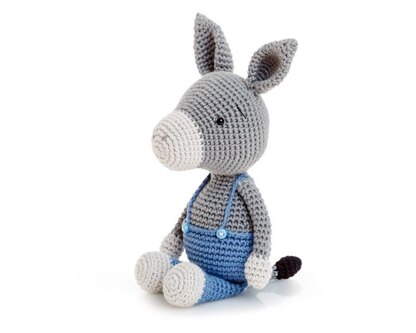 Amigurumi donkey