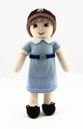 Midwife Mary nurse doll knitting pattern 19053