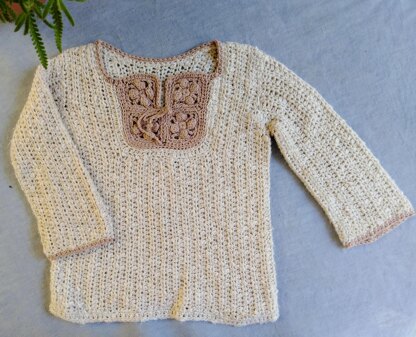 Wild Child Crochet Jumper