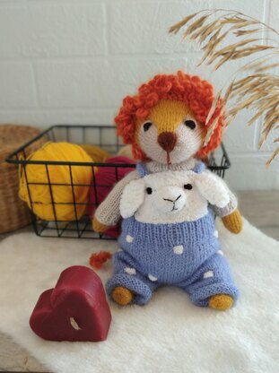 Lion knitting pattern