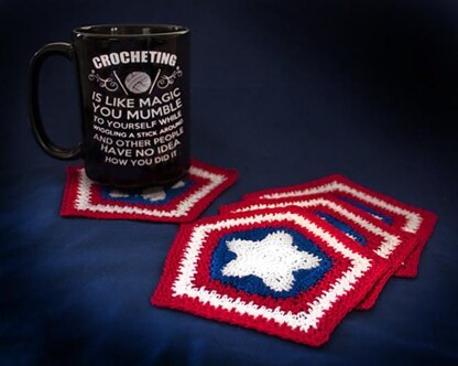 Star Spangled Coasters