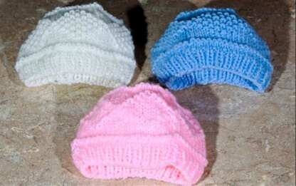 Diamond Baby Hats & Mitts