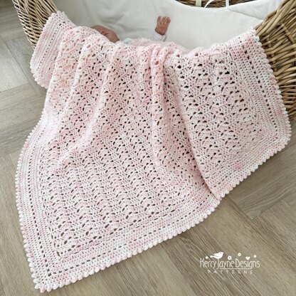 Queen Charlotte Blanket and Bonnet