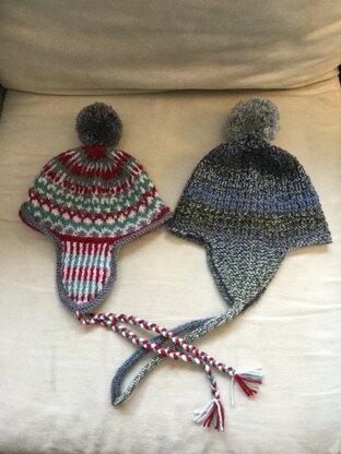 Earflap hat