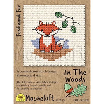 Mouseloft Ferdinand Fox In The Woods Kit Cross Stitch Kit - 85 x 110 x 10