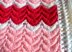 Raspberry Ripple Baby Blanket