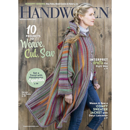 Handwoven Magazine September/October 2023