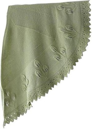 K734-Sprout of Life Faroese Shawl