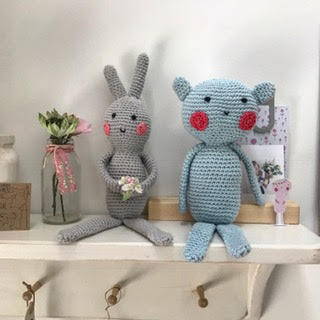 Posy + Petal by Sue Rawlinson - Paintbox Yarns Cotton DK 6 Ball Colour Pack - view 4