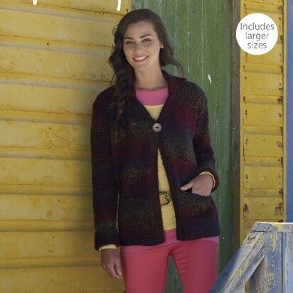 Jacket in Hayfield Illusion DK - 7857- Downloadable PDF