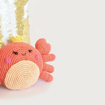 Cocó amigurumi crab