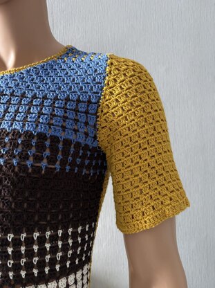 Block Stitch T-Shirt